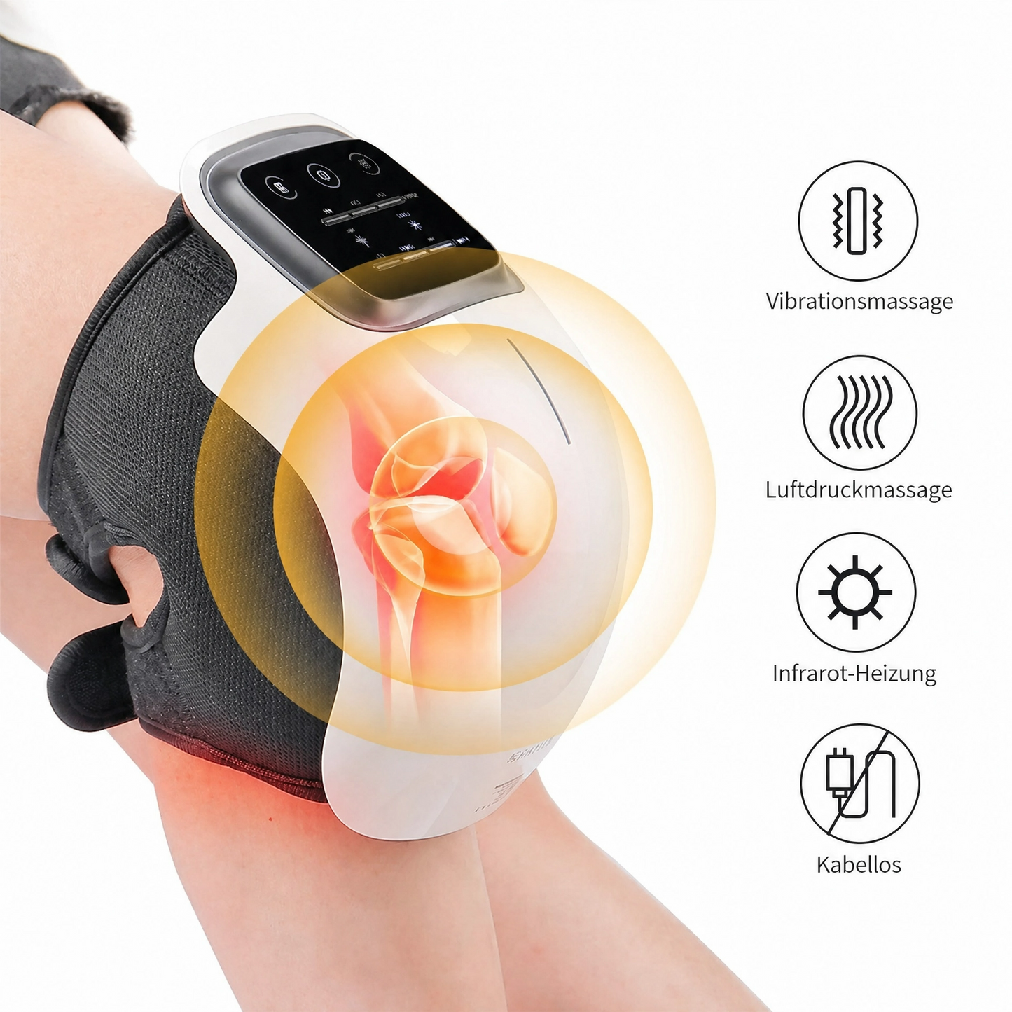 Orthomedy 4-in-1 Knee Massager - Natural Knee Pain Relief